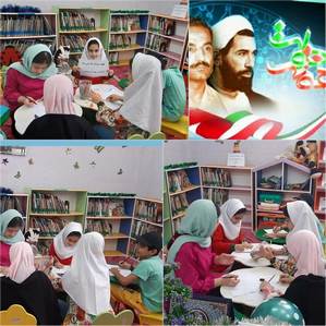 مسابقه ی نقاشی گرامیداشت هفته ی دولت