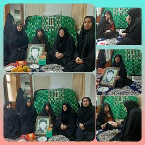 دیدار با خانواده شهید میرفاضلی به مناسبت روز مادر