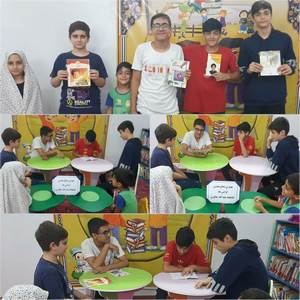 نشست کتابخوان ویژه نوجوانان به مناسبت هفته دفاع مقدس